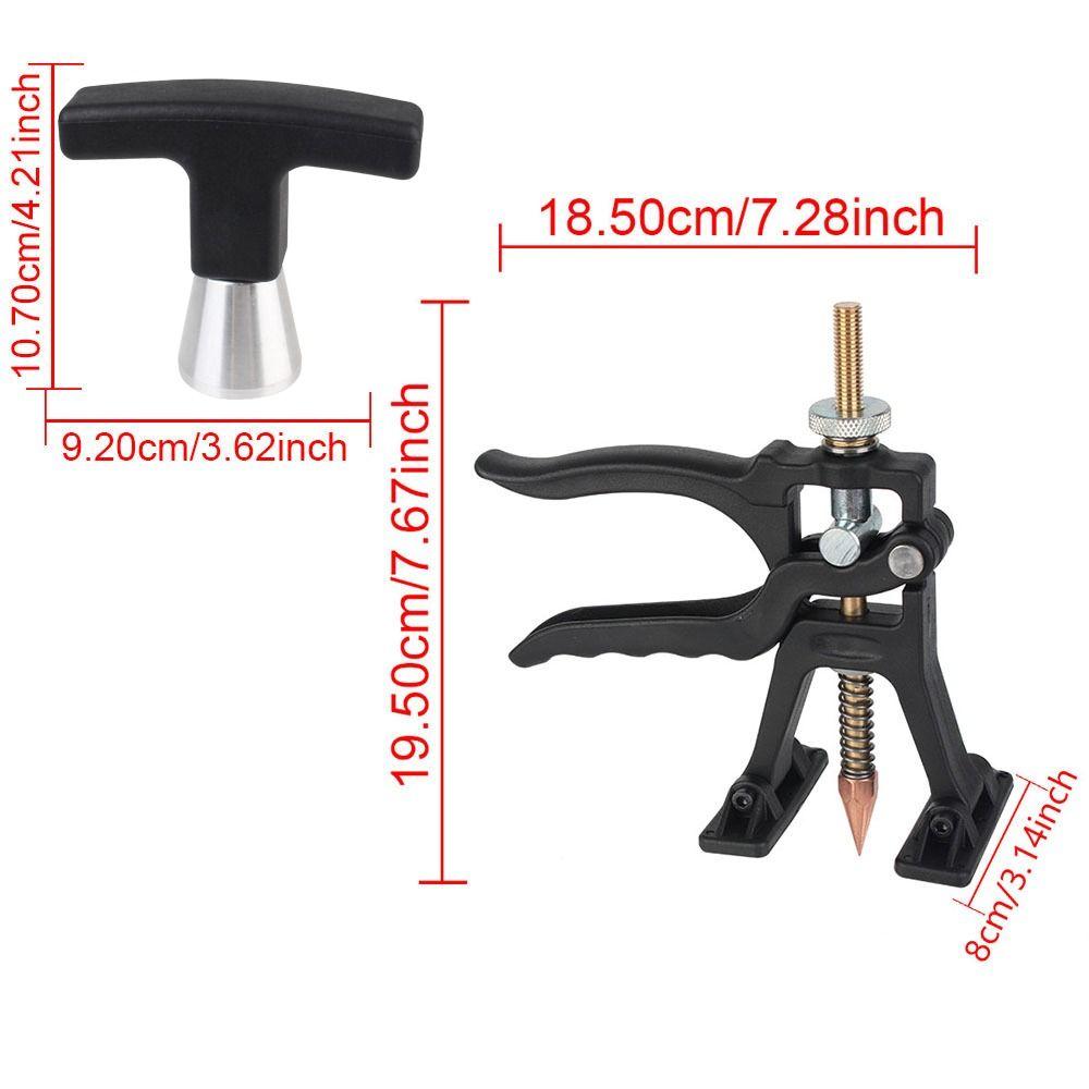 360° Rotary Handle Spot Welding Pulling Unit with Base Small Leveling Bar Lifter  Truck