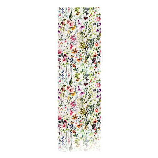 Rainbow Window Film Stain Glass Style Floral Static Clings Non-Adhesive Reusable Window Decals for Living Room Bedroom Kitchen Bathroom