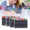 80 Colors Watercolor Painting Pen Set Children Drawing Gift Art Students Stationary