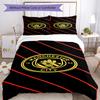 3pcs Manchester City Bedding Set Duvet Cover Closure Includes 1 Duvet Cover & 2 Pillowcases, Soft and Comfortable for All Seasons.
