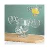 Christmas Vacation Cup Set Glass Cup Holiday Glassware compatible with Drinks, Beverages Holds 8 Oun