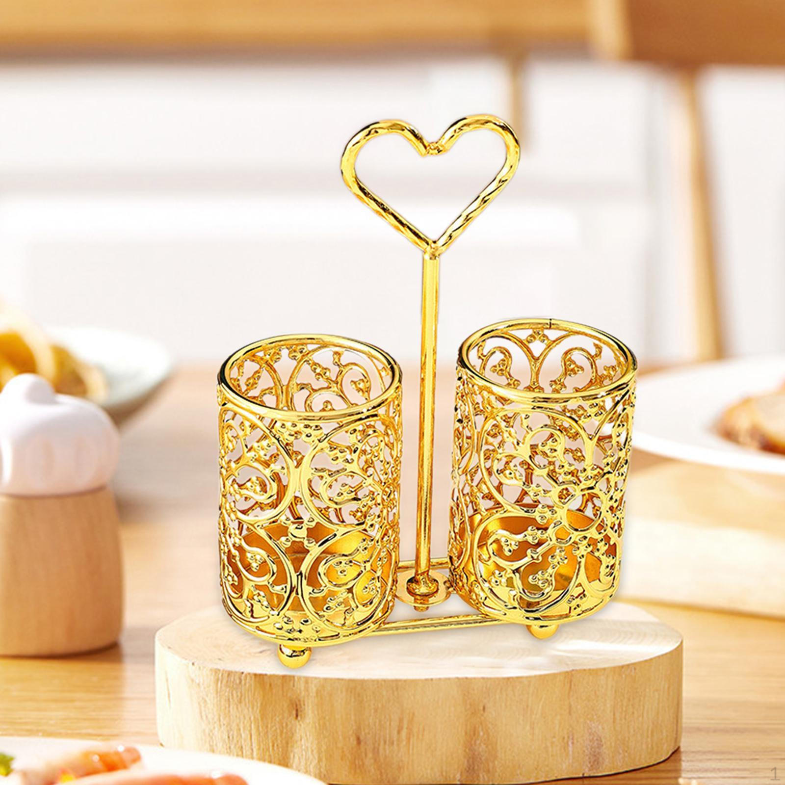 

Держатель для палочек для еды, хранение палочек для еды, кухонная стойка, сушилка, органайзер для кухонных принадлежностей 2 Compartments