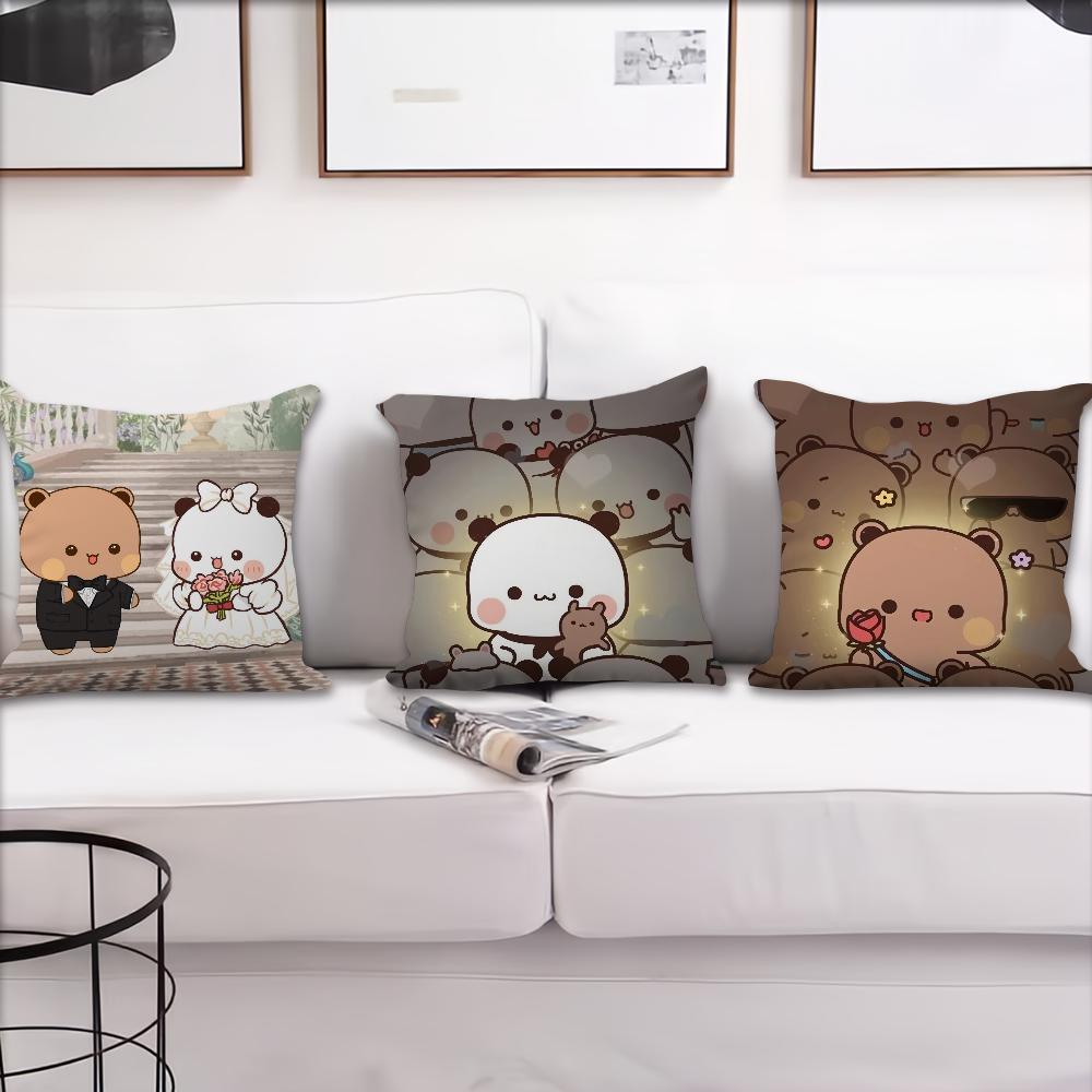 Cartoon BUBU DUDU Cute cushion cover Pillow Cover Decoration Room Home Sofa living Office Car Nordic Simplicity