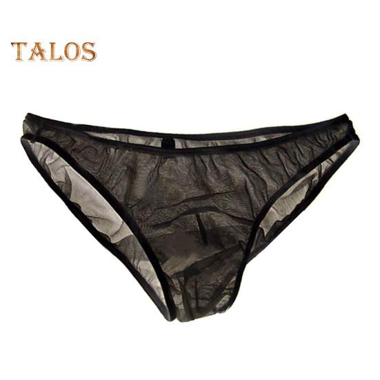 Pánské kalhotky Středně vyvýšené Transparentní vysoce strečový design Prodyšné hladké linie Boxerské kalhotky Průhledné spodní prádlo