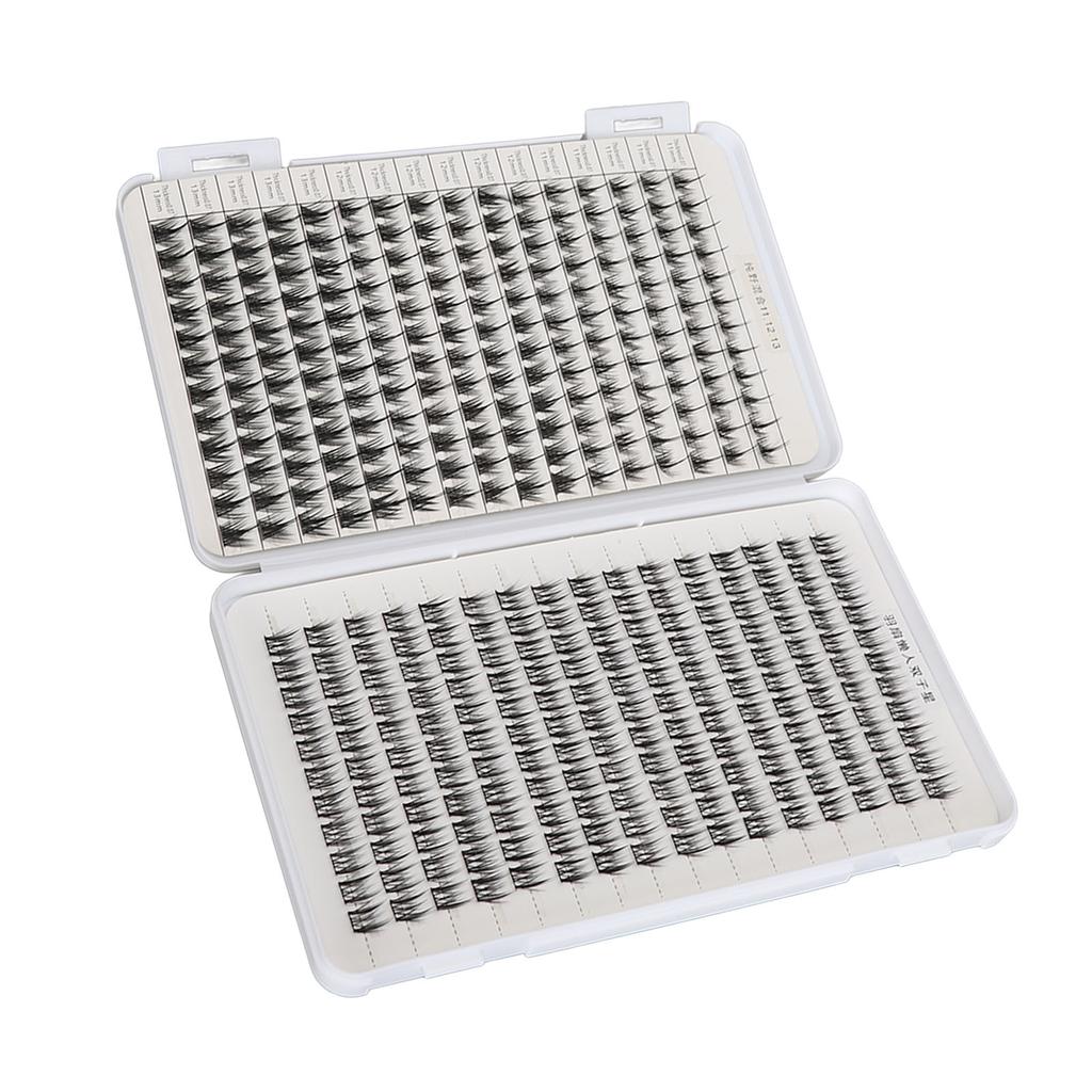 Individual Eyelashes Cluster Mixed DIY Realistic Portable Individual Lash Extensions for Dating Travel