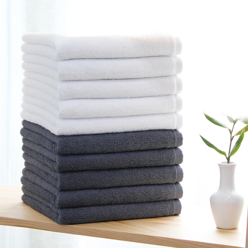 Light 30 count 130g hotel towel white