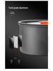 Portable Outdoor Camping Cookware Set: Folding Aluminum Alloy Pots & Kettle