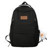 Student Schoolbag Women's Solid Color Backpack Men Large Capacity Middle School Students Third To Sixth Grade Backpack