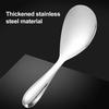 Rice Paddle Spoon Stainless Steel Rice Spatula Thickened Non Stick Rice Scooper for Rice Mashed Potato Salads Kitchen Utensils