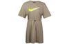 Short Sleeved Dress Women's Khaki CU5173-342