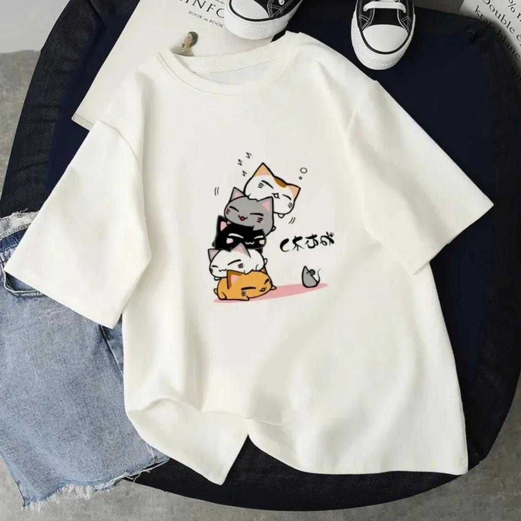 Funny Unisex Tshirts Kawaii Cute Shiba Inu Dog Printed Short Sleeve Tshirt Harajuku Summer Loose Streetwear Female Clothes Tops