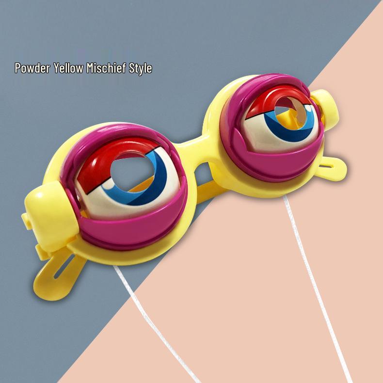 TikTok-Stil Verrückte Augen Neuheit Streichbrille - Kreatives Lustiges Spielzeug für Kinder