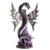 Purple Fairy With Black Serpent
