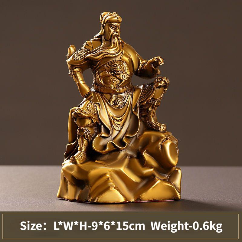 

Украшения Чжунъи Гуань Гуна полностью медные, а также украшение гостиной дома императора Гуань