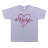 Alternative Rock Band Hole Pink Heart and Arrow Graphic Print T-shirt Courtney Love T-shirts Men Women Gothic Oversized T Shirts