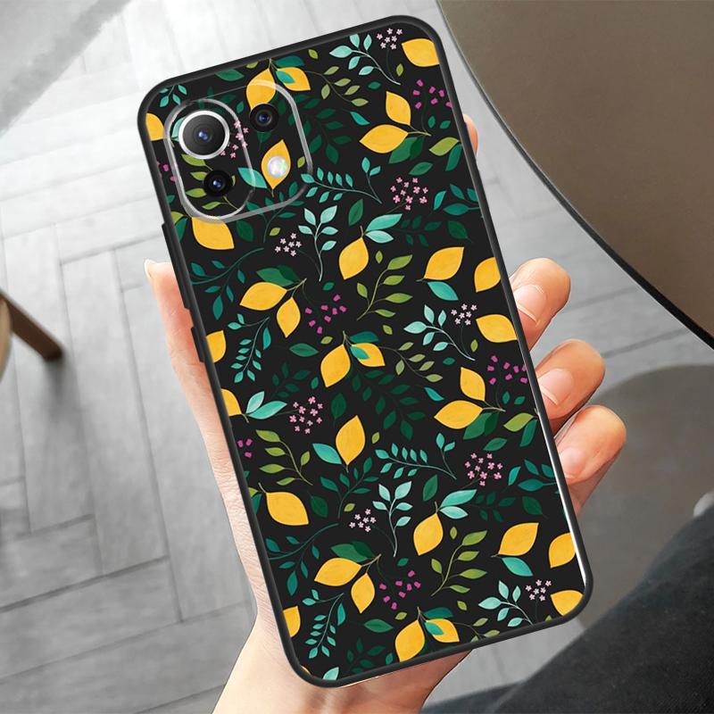 Summer Fruit Lemon Case For Xiaomi 15 Pro 13 14 Ultra 11T 12T 13T 14T Pro POCO F7 X7 Pro X3 X5 X6 F5 F6 Cover