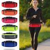 Waterproof Reflective Running Belt With Multi-pockets And Sealed Zipper For Sports