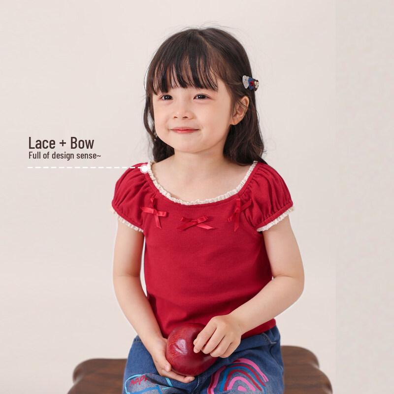

LUSON Girls Summer Sleeveless T-Shirt 140