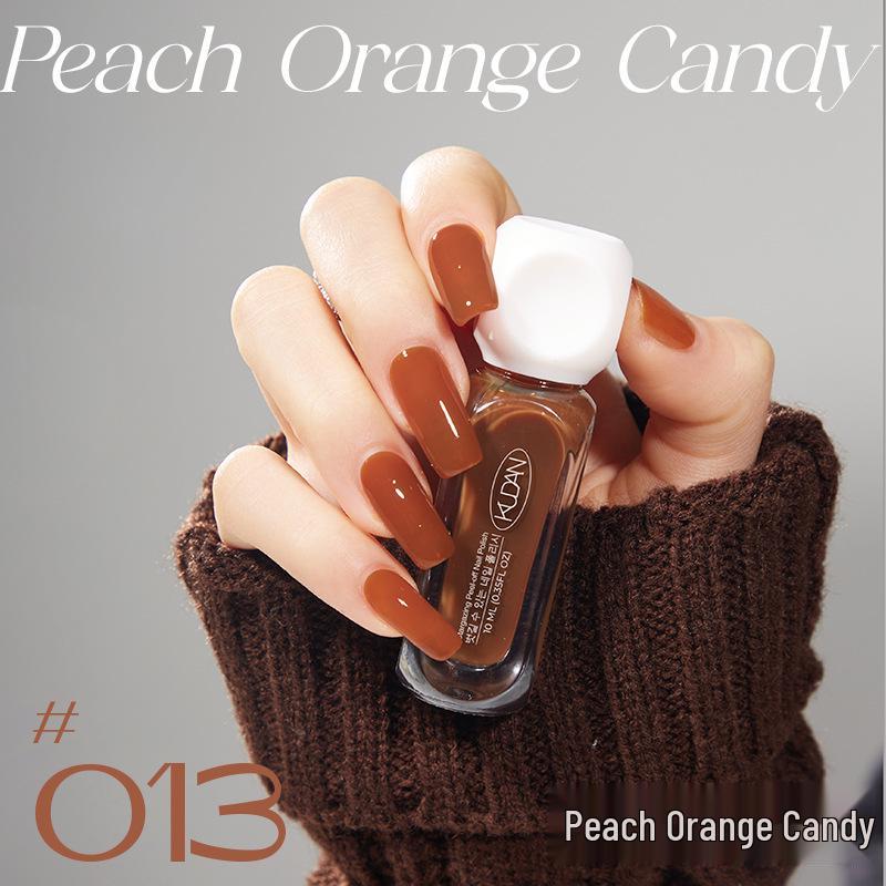 Quick Dry Non-Fading Nude Glitter Peelable Nail Polish