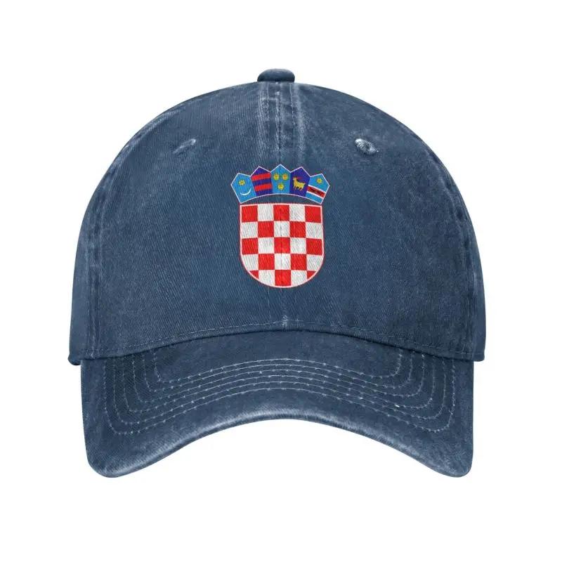 Fashion Cotton Coat Of Arms Of Croatia Baseball Cap Men Women Breathable Dad Hat Sports