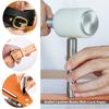 A20F-15Pc Hollow Punch Leather Hole Punch Cutter 0.5Mm-10Mm Round Punch Tool Set Leather Craft Working Kit For Leather,Watch
