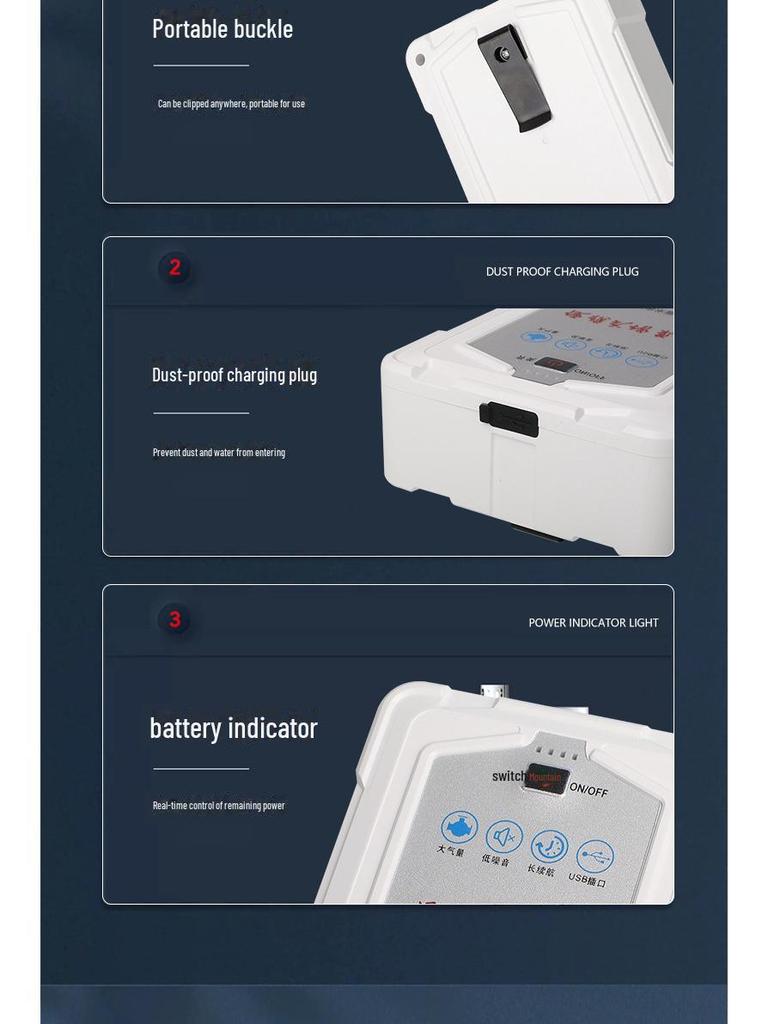 Langlebiger Mehrzweck-Sauerstoffversorger & Pumpe für Aquarien