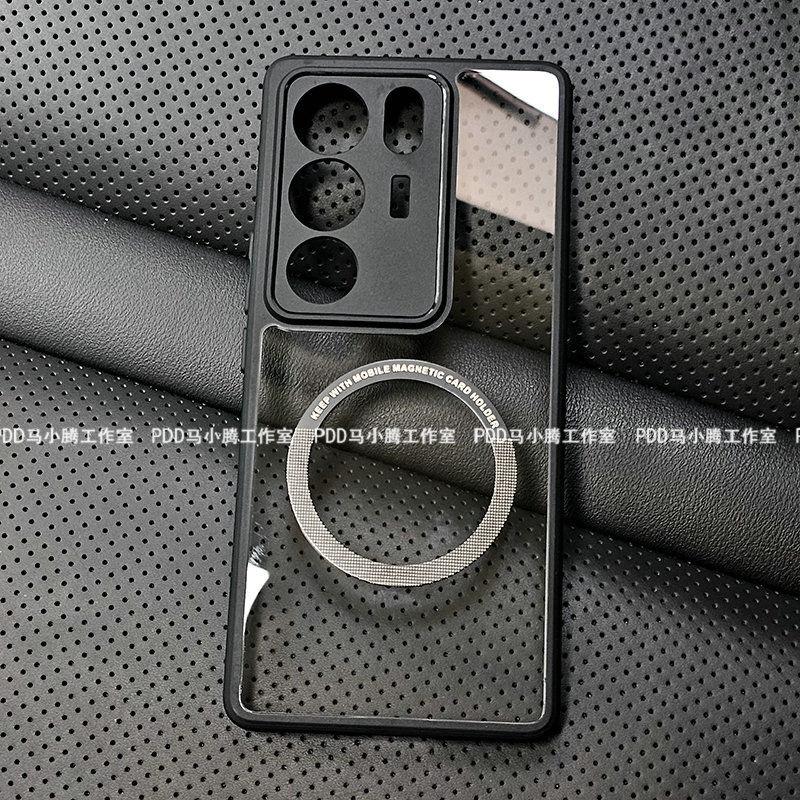 Magnetic Case For Vivo V29 Pro V27 V27Pro 5G For MagSafe Transparent Phone Cover For Vivo V27Protect Shell Shockproof Bumper