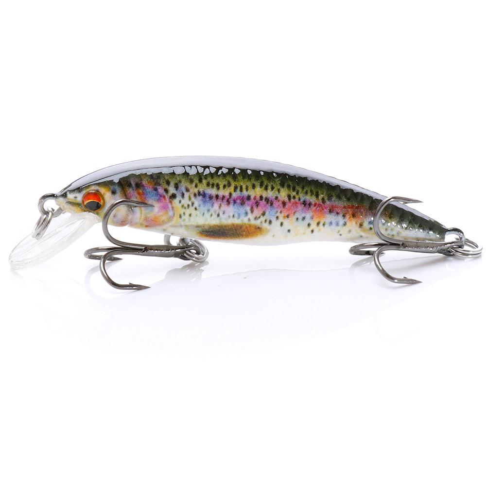 5cm/7cm/9cm Black Minnow Wobblers For Pike Trout Lure Artificial Bait Hard Floating Mini Crankbaits Fishing Lures