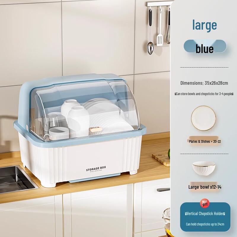Mu Ming Covered Dish & Cutlery Drying Rack