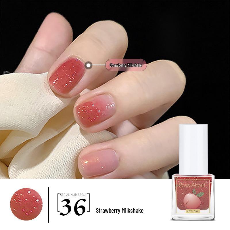 Eco-Friendly Peelable Water-Based Nude Nail Protector Polish