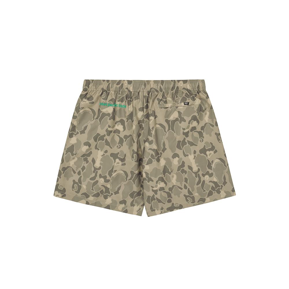 Ipiti Camo Summer Swim Shorts (Khaki)