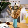 Golden Eucalyptus Artificial Leaves - Christmas & Wedding Decor
