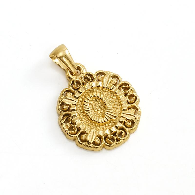 New embossed 26 English pendant necklace round trend versatile women's collarbone neck chain is out of stock.