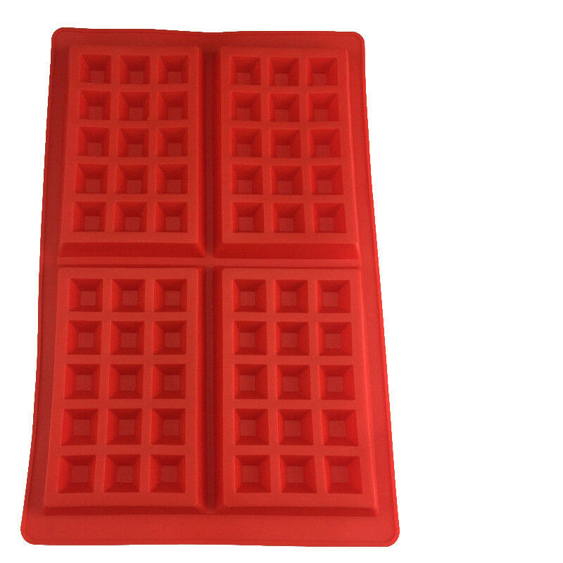 New 4-hole aromatic wafer shaped gypsum mold - 2pcs