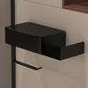 Toilettenpapierhalter mit Ablage und Schublade Wandmontierter Badezimmer-Organizer Rollenhalter Staubdichter Wischtuchspender für platzsparende Aufbewahrung
