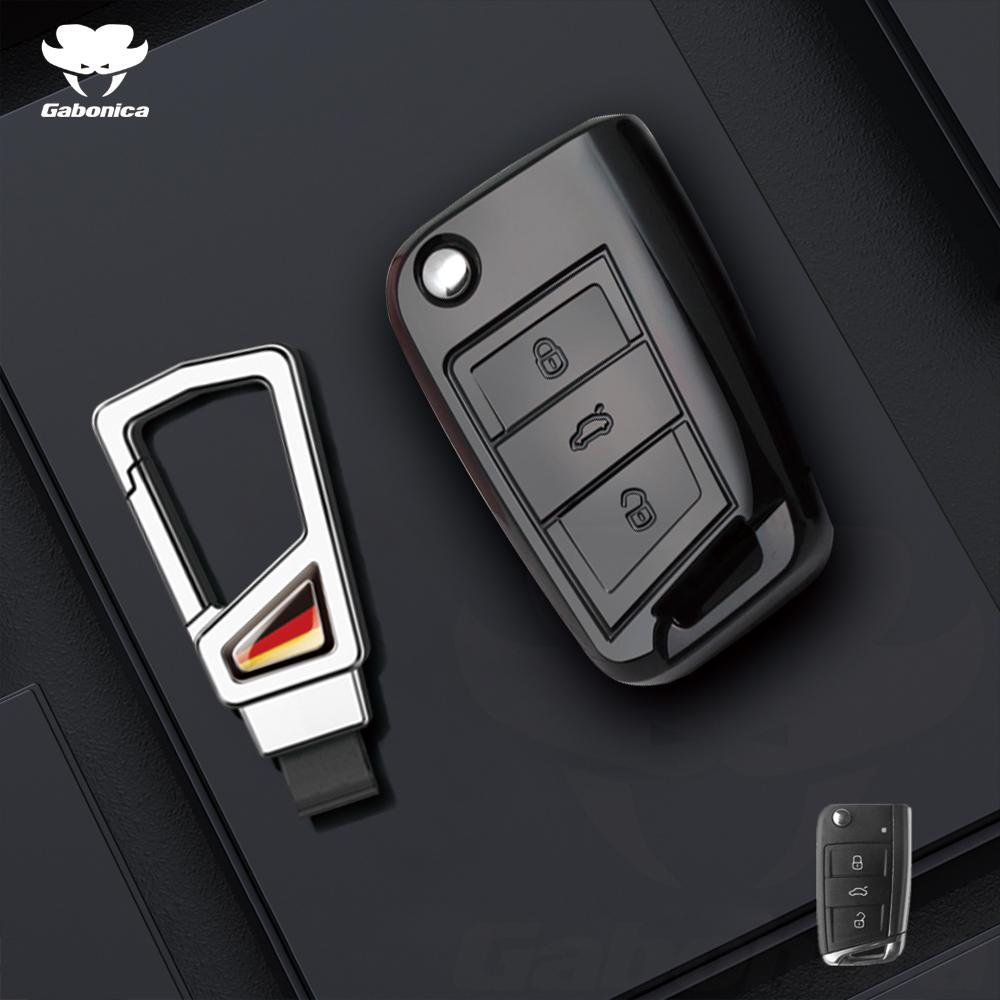 For Vw Volkswagen Polo Golf 4 5 6 7 T5 Mk7 Tiguan Passat B6 B5 Skoda Octavia A5 A7 Seat Leon Fr 2 Ibiza Ateca Car Key Case Cove