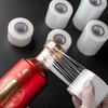 1pc 3cmx1500cm  Leak-Proof Stretchable Wine/Liquor Bottle Seal - Anti-Evaporation, Anti-Aging White Film for Secure Storage