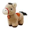 Horse Plush Doll Horse Brings Wealth Festival Zodiac Souvenir with PP Cotton Filling 2026 Chinese New Year Decor