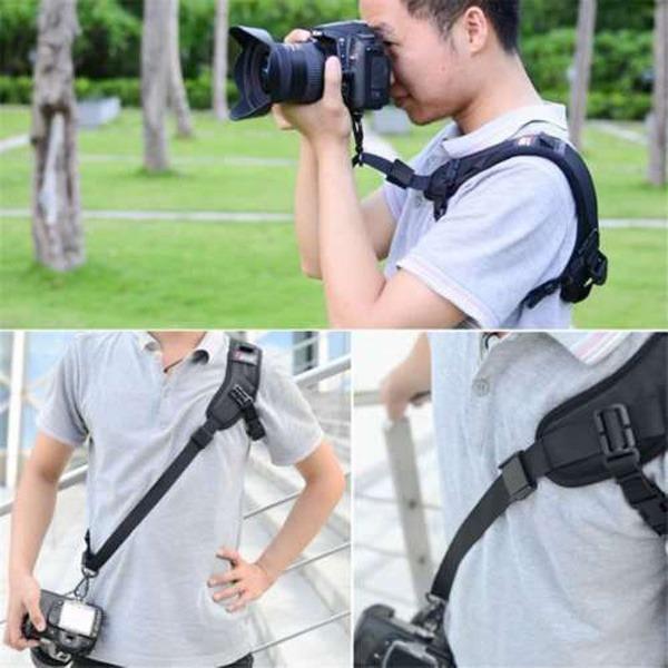 Quick Release Camera Strap - Adjustable Sling, Neck Shoulder Strap For Dslr/mirrorless, Comfortable Secure Carry