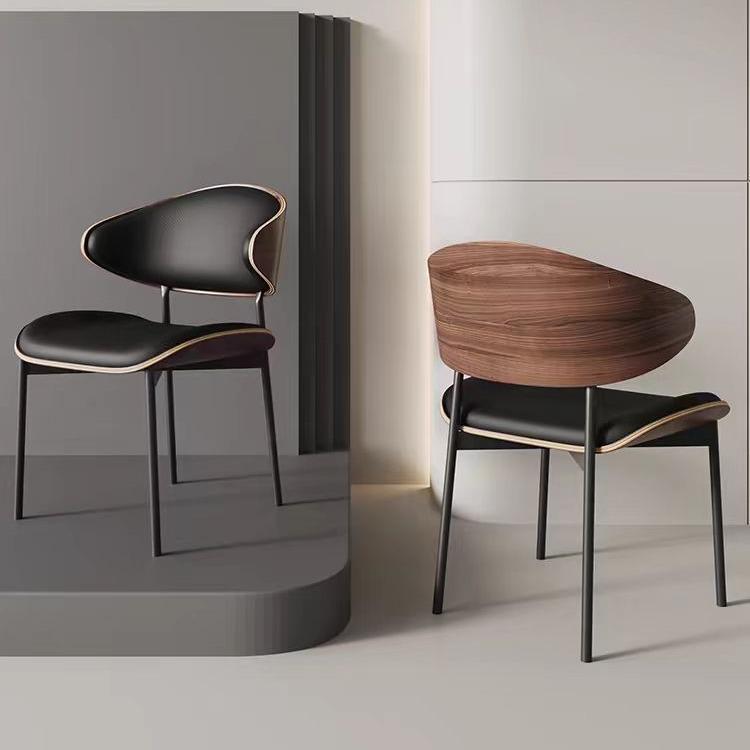 Eames-Style Wabi-Sabi Thickened Nordic Dining Chair