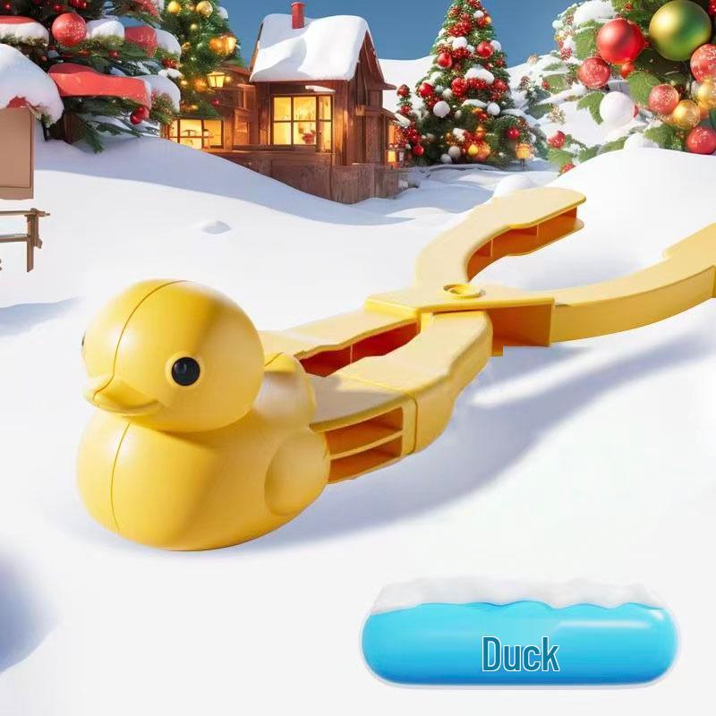 Extra Large Cartoon Snowball Maker: Winter Toy for Children’s Outdoor Fun