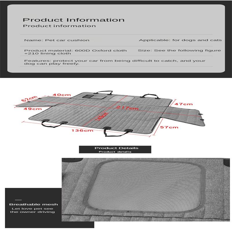 Přepravka pro psy Potah na autosedačku Taška pro kočky Taška pro štěně Auto Cestovní skládací Houpací síť Vodotěsná Košík pro psy Nosiče pro domácí mazlíčky