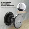 1 Piece of Soft Magnetic Door Stopper, Easy To Install, Household Silent Silicone Anti-collision Door Stopper, Door Obstruction