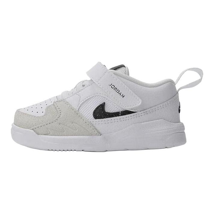 Air Jordan Stadium 90 TD Bílá Cool Grey Černá Dětské tenisky Vlčí šedá DX4396-112