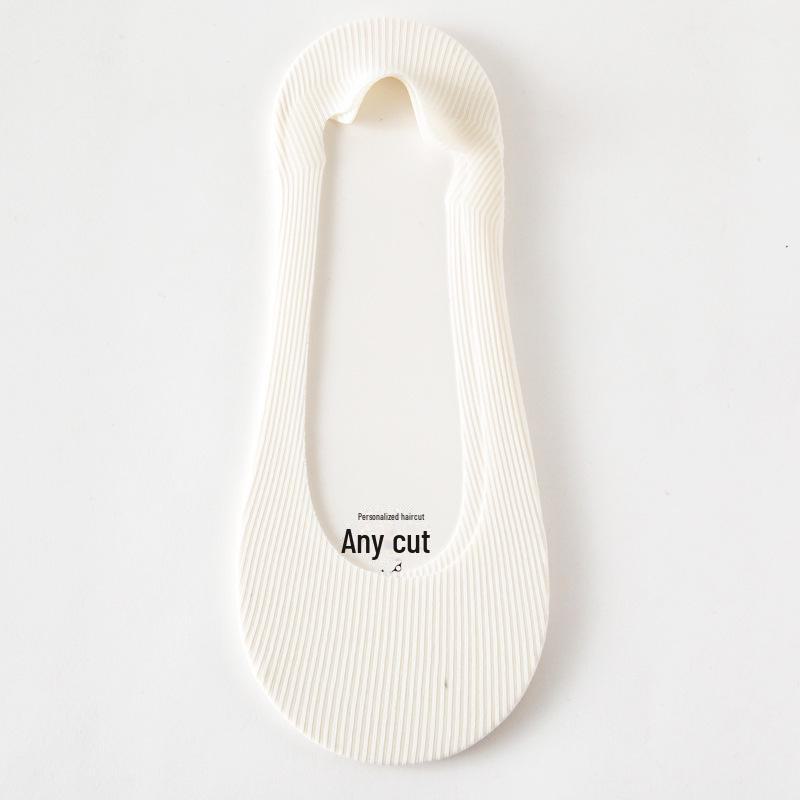 Damen Ultra-Dünne Rutschfeste Unsichtbare Eisseide Socken