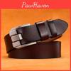 Mens Retro Leather Waist Belt With Alloy Pin Buckle Suitable For Office And Casual