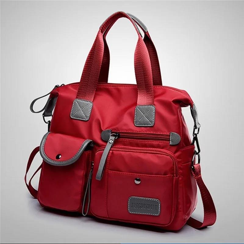 Practical New Arrival Nylon Women Messenger Bags Casual Large Capacity Ladies Handbag Female Crossbody Shoulder Waterproof