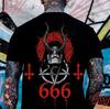 Evil Bleeding Runes Witch Print Men's Unisex T-Shirt