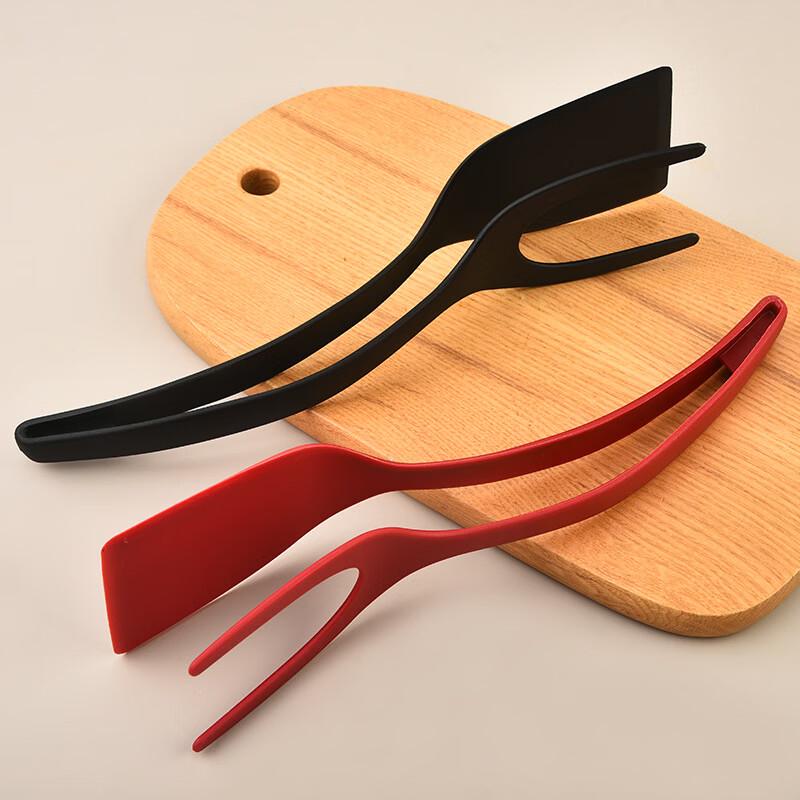 ZhiZhou 3-Piece High-Temperature Nylon Spatula & Tongs Set