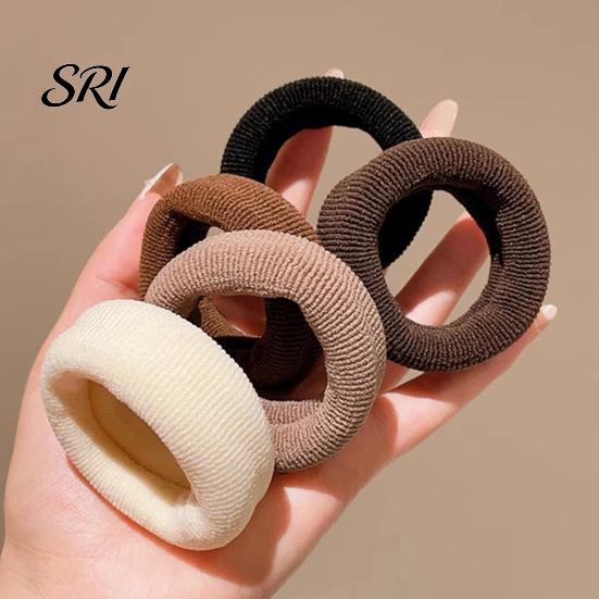 Hair Tie Bracelet Combo 5Pcs Women Ties Adjustable Elasticity Thickened Bands for Thick No Scalp Irritation Holder Versatile Accessories Rubber Band